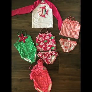 Gymboree size 5/6 swim lot.